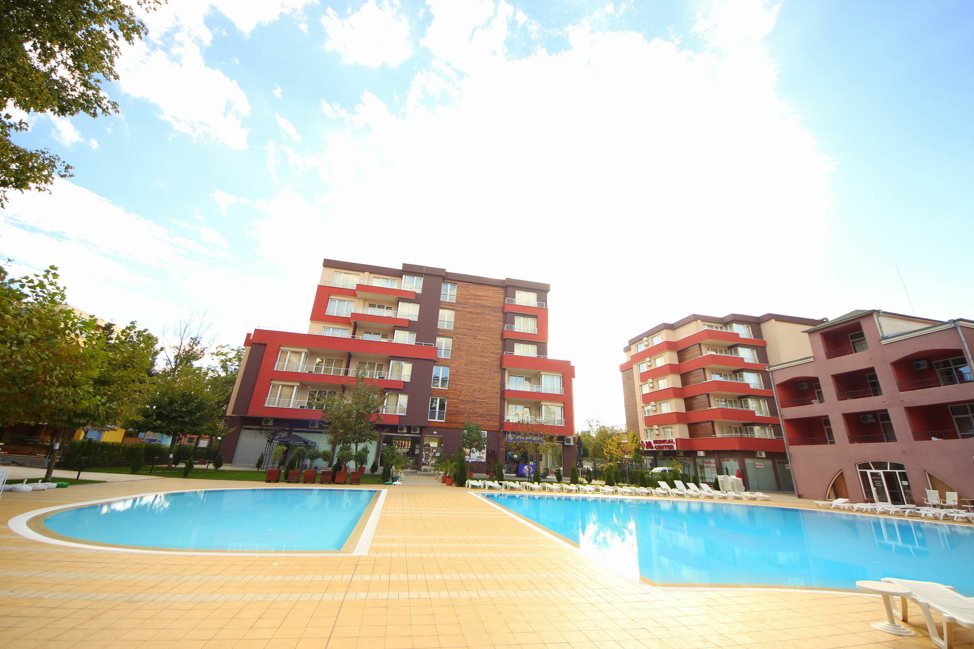 Menada Zornitsa Apartments Sunny Beach Exterior foto